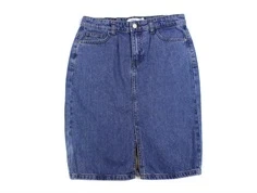 Name It medium blue denim midi nederdel